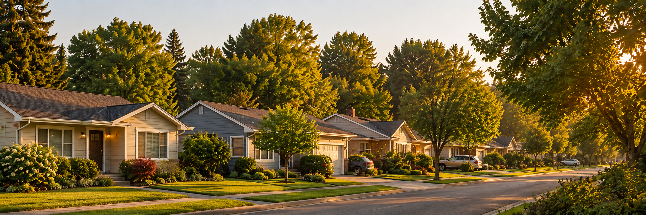 Neighborhood of homes
